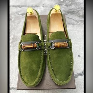 Gently used Gucci authentic men loafers my son wore them to prom only!